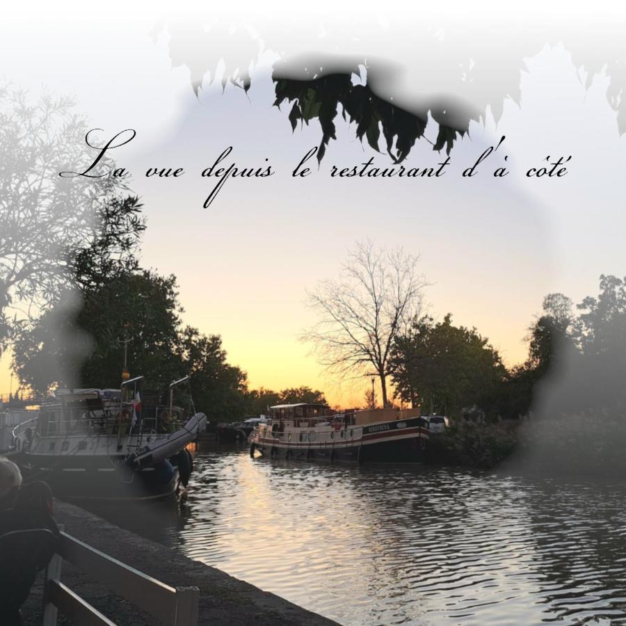 La Maison Du Canal- Vue Canal- L'Ere Du Temps Homps  Esterno foto
